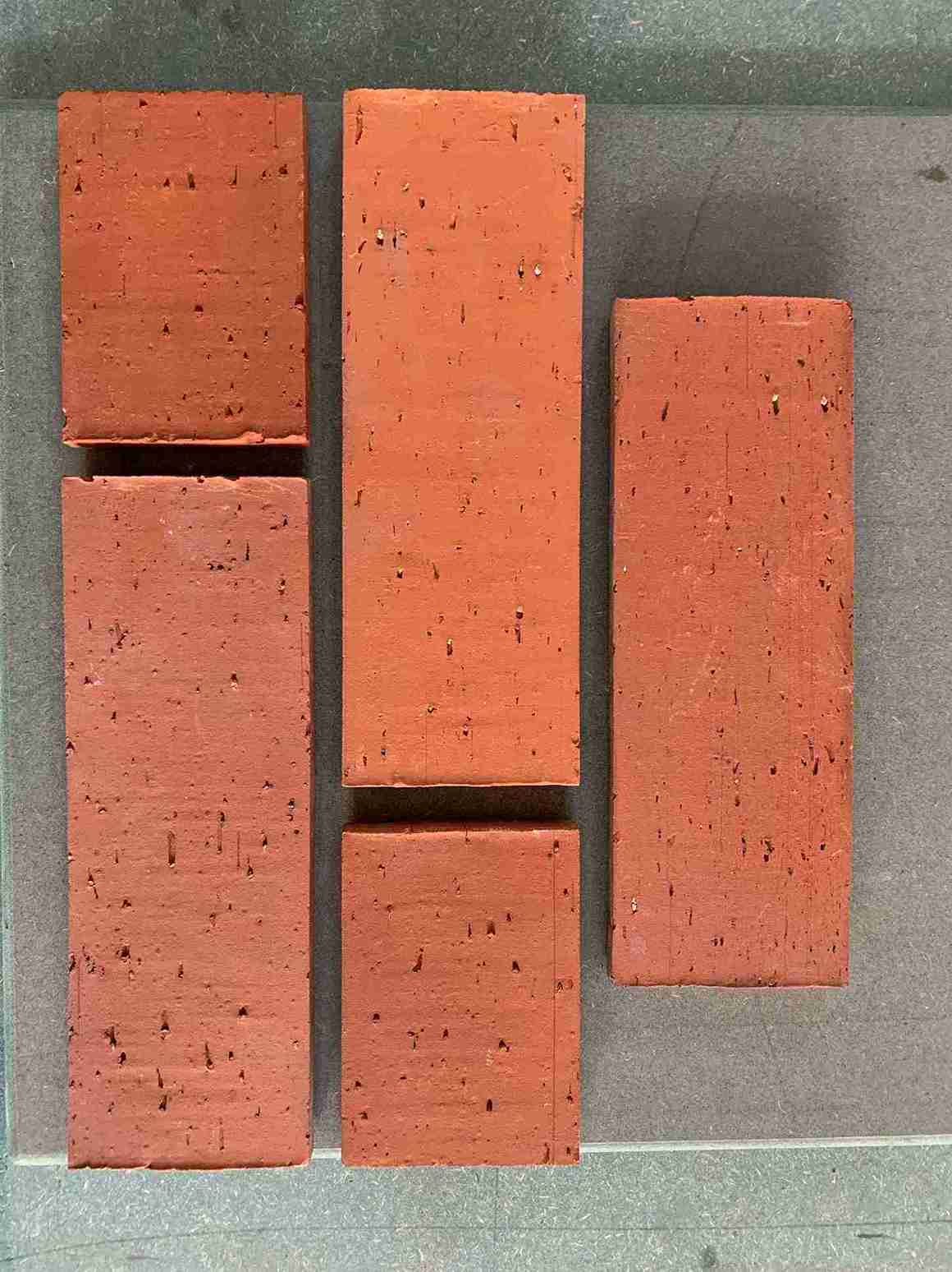 Red Rough Texture Bricks